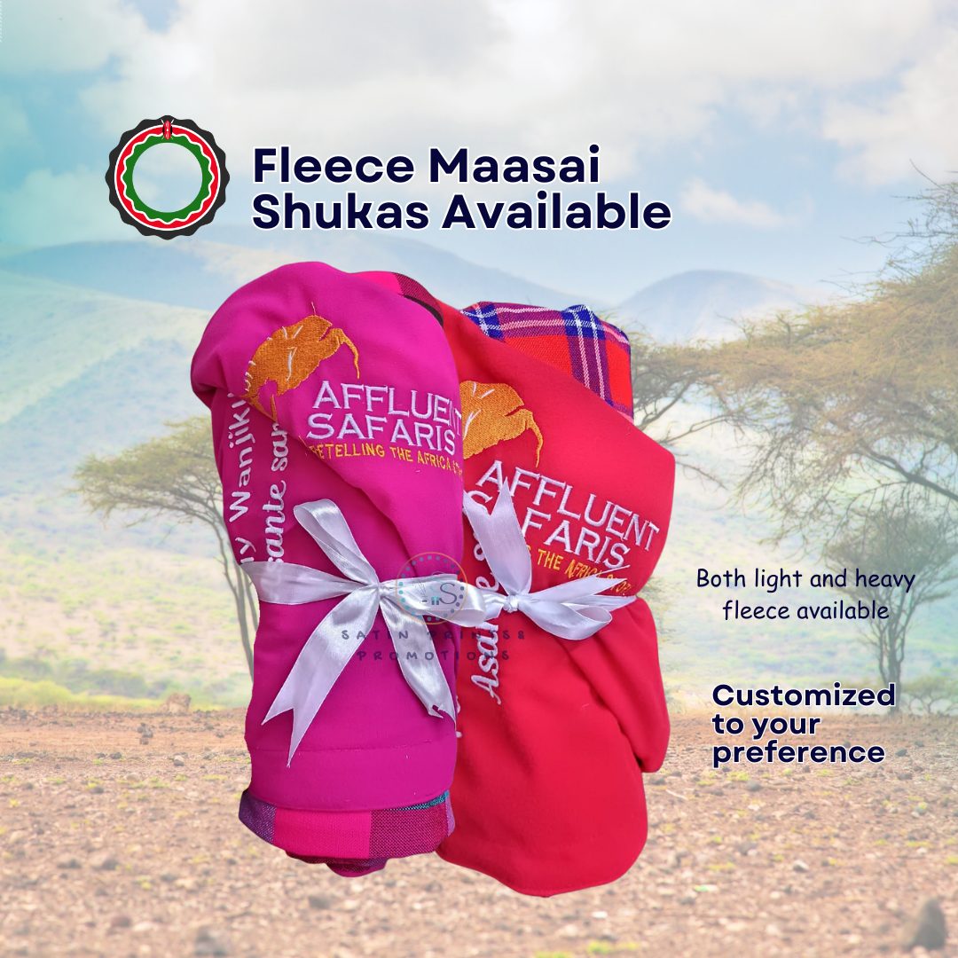 Maasai Fleece Blanket